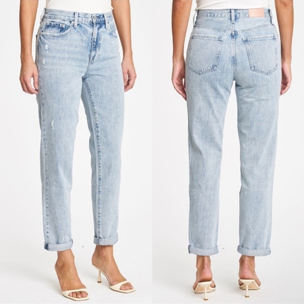 Pistola | Presley High Rise Relaxed Roller Straight Leg Denim Jean Women’s 24